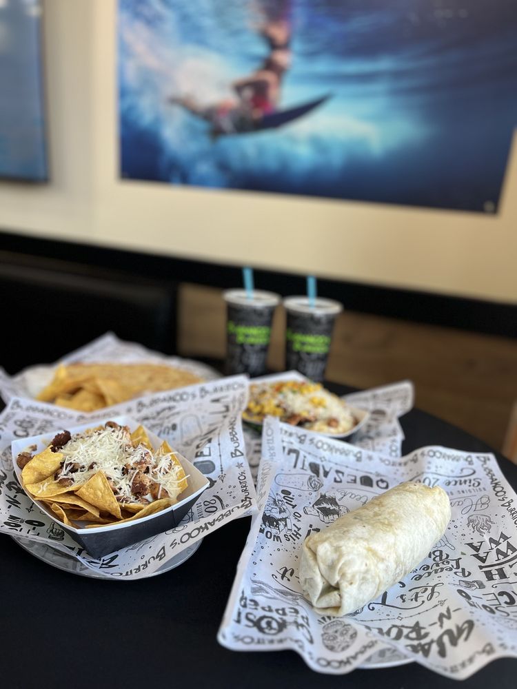 Food from Bubbakoo's Burritos