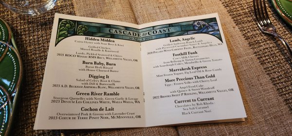 Menu photo 7 The Herbfarm Woodinville, WA