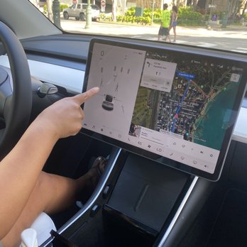 Tesla - Showed people walking! Live. - Car Dealers Near Me - Honolulu, Hawaii