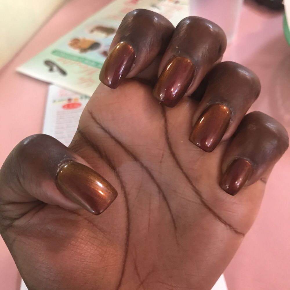 Sumak Nails - these aren't chrome nails... - Nail Salons Near Me - Glendale, New York Sumak Nails - these aren't chrome nails... - Nail Salons Near Me - Glendale, New York