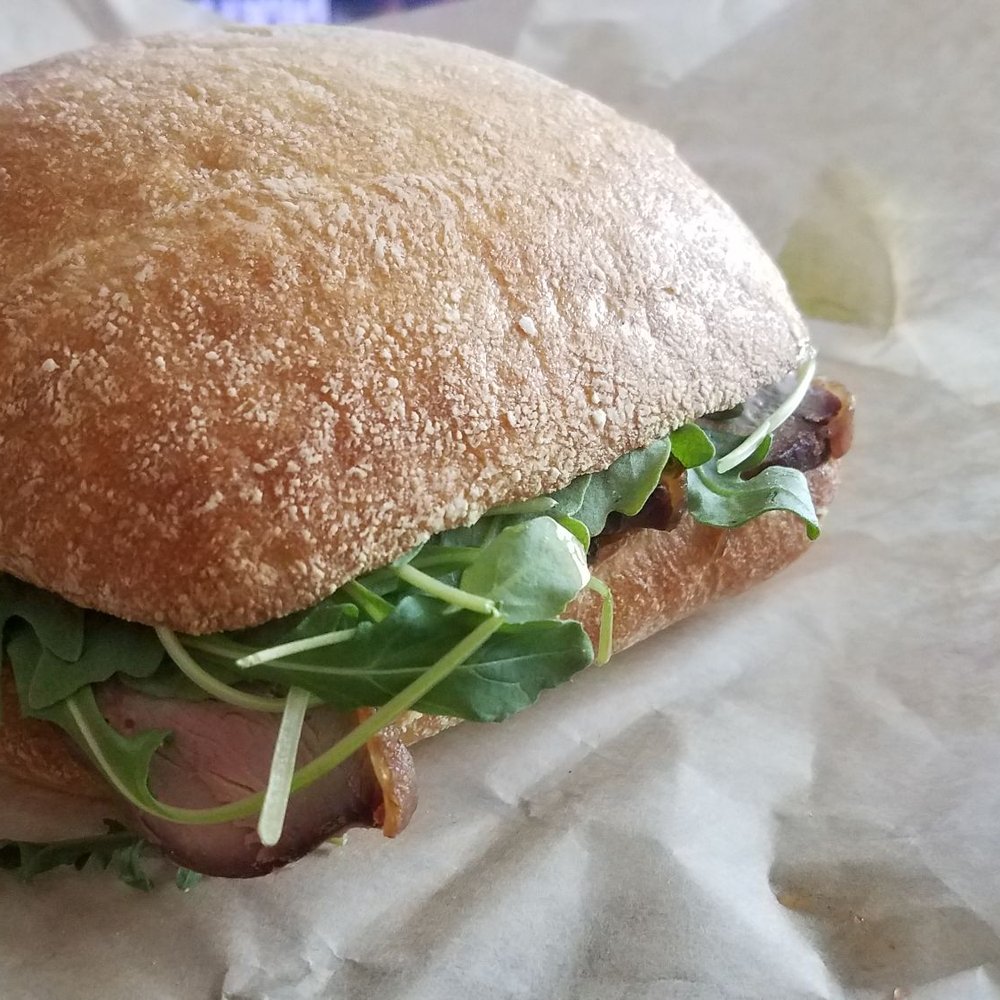 Lazy Bear - Roasted duck sandwich - New American Near Me - San Francisco, California Lazy Bear - Roasted duck sandwich - New American Near Me - San Francisco, California