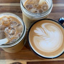 The Bird & Billy - Hot sticky toffee and iced sticky toffee