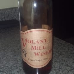 Volant Mill Winery - Cran-grape...yum!