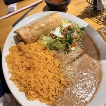 Fuego Mexican Grill - Chicken Chimichanga - Mexican Near Me - Muskogee, Oklahoma