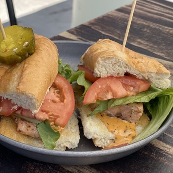 Broderick - Salmon BLT no bacon - Burgers Near Me - Walnut Creek, California