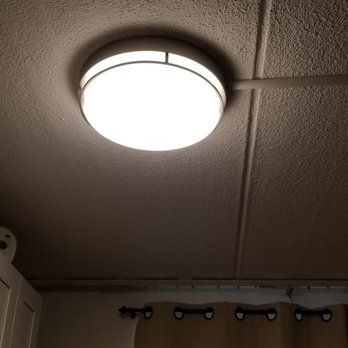 GAT Electrical Services - Flush mounted light is in!  Awesome to have adequate light in an area that desperately needed it. - Electricians Near Me - Bronx, New York