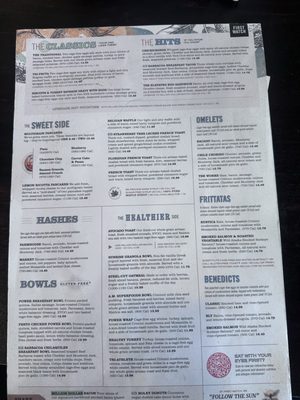 Menu photo 4 First Watch Tucson, AZ