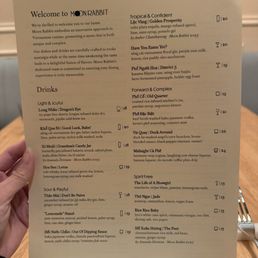 Drink Menu Drink Menu