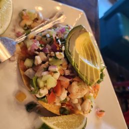 Shrimp ceviche Shrimp ceviche