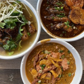 COMMUNION Restaurant and Bar - Pho, chowder, and shrimp grits - Soup Near Me - Seattle, Washington