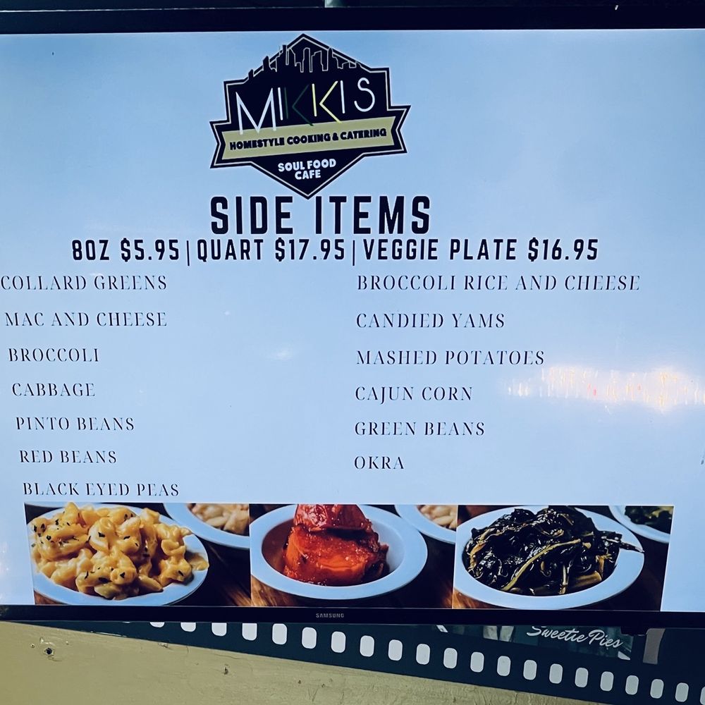 Mikki's Soul Food Cafe - Side items - Soul Food Near Me - Houston, Texas Mikki's Soul Food Cafe - Side items - Soul Food Near Me - Houston, Texas