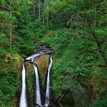 Oneonta Trail - Triple Falls, the worthy destination of this hike. - Hiking Near Me - Cascade Locks, Oregon
