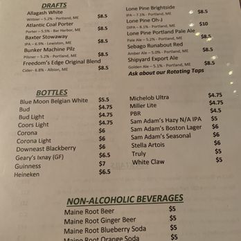 Jameson Tavern Restaurant - Menu - Seafood Near Me - Freeport, Maine