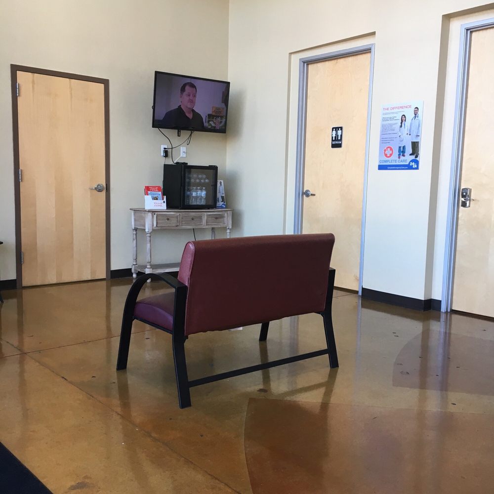Complete Emergency Care - Inside waiting room - Emergency Rooms Near Me - San Antonio, Texas