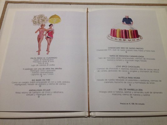 Menu photo 8 Bibo Madrid Madrid, M Menu photo 8 Bibo Madrid Madrid, M