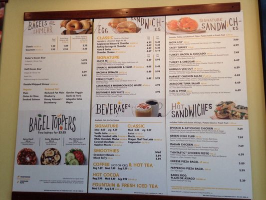 Menu photo 8 Einstein Bros. Bagels Long Beach, CA Menu photo 8 Einstein Bros. Bagels Long Beach, CA