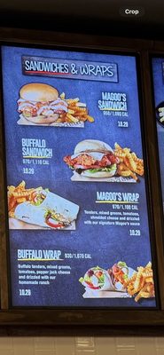 Menu photo 7 Huey Magoos Las Vegas, NV