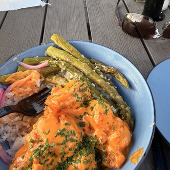 Cortez Kitchen - The shrimp bowl with coconut rice is delicious! - Seafood Near Me - Cortez, Florida