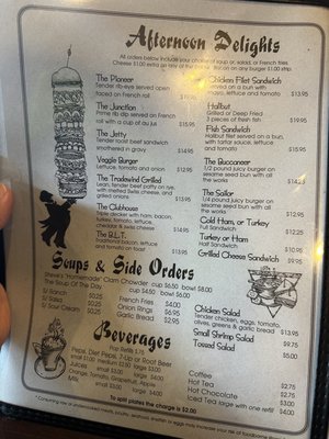 Menu photo 3 Sea Breeze Roadhouse Seaside, OR