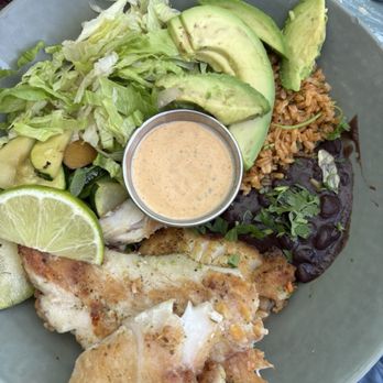 Blue Plate Taco - Red Snapper Bowl - Tacos Near Me - Santa Monica, California Blue Plate Taco - Red Snapper Bowl - Tacos Near Me - Santa Monica, California