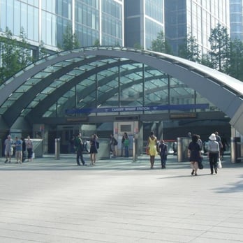 Canary Wharf Station - Canary Wharf Jubilee - Train Stations Near Me - London, XGL