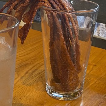 Brier Creek Beer Garden - Pint of Bacon, spicy. - Gastropubs Near Me - Raleigh, North Carolina