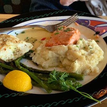 Anthony's at Spokane Falls - Copper River Salmon and Halibut Combo - Seafood Near Me - Spokane, Washington