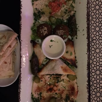 Sultana Cafe & Hookah Bar - Nice appetizer platter! - Hookah Bars Near Me - Indianapolis, Indiana