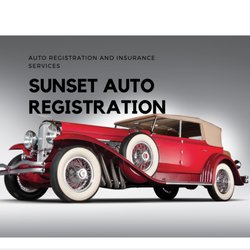 Sunset Auto registration