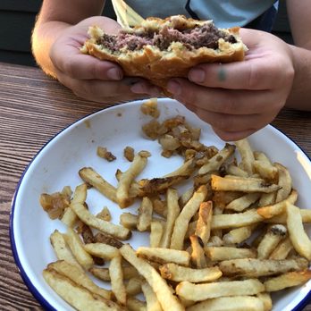 Tam Commons Taproom & Kitchen - Kid's Cheeseburger and fries - Burgers Near Me - San Rafael, California Tam Commons Taproom & Kitchen - Kid's Cheeseburger and fries - Burgers Near Me - San Rafael, California