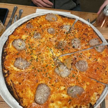 O+O Pizza - Mark's Meatball Pie - Italian Near Me - St. Louis, Missouri O+O Pizza - Mark's Meatball Pie - Italian Near Me - St. Louis, Missouri