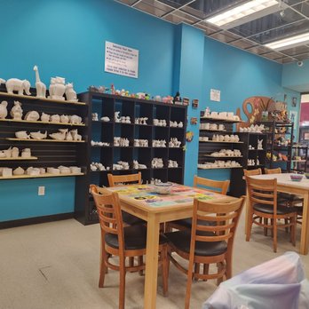 Abc Pottery - Inside of the store. - Paint-Your-Own Pottery Near Me - Lawrenceville, Georgia
