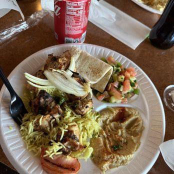 Kababji Grill - Chicken Kabab Plate - Mediterranean Near Me - Round Rock, Texas Kababji Grill - Chicken Kabab Plate - Mediterranean Near Me - Round Rock, Texas