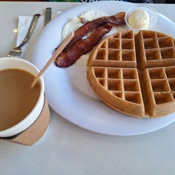 Pancakes & Waffles - waffle breakfast combo with coffee - Breakfast & Brunch Near Me - Honolulu, Hawaii Pancakes & Waffles - waffle breakfast combo with coffee - Breakfast & Brunch Near Me - Honolulu, Hawaii