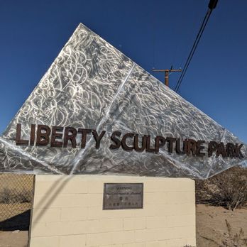 Liberty Sculpture Park - Entrance sculpture - Landmarks & Historical Buildings Near Me - Yermo, California