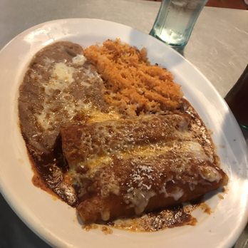 El Vaquero Authentic Mexican - Chicken enchiladas - Mexican Near Me - Arnold, California