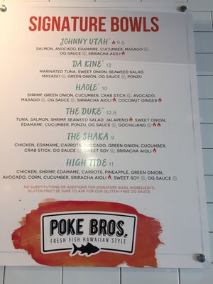 Menu photo 2 Poke Bros Greenville, SC Menu photo 2 Poke Bros Greenville, SC