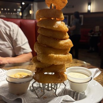 Guy Fieri's Mt. Pocono Kitchen - Onion Ring Tower - American Near Me - Mount Pocono, Pennsylvania Guy Fieri's Mt. Pocono Kitchen - Onion Ring Tower - American Near Me - Mount Pocono, Pennsylvania