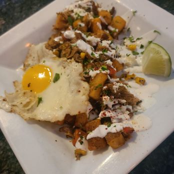 The Rustic Spoon - Carnitas hash - Breakfast & Brunch Near Me - Virginia Beach, Virginia