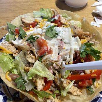 Lima Limon Restaurant - Chicken taco salad - Peruvian Near Me - Kuna, Idaho