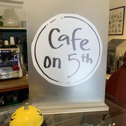 Cafe on 5th - The counter