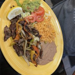 Sofia's Grill Mexican Restaurant - The fajitas.