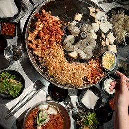 Shrimp, bibim naengmyun