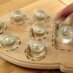 da hoam - Schnaps-Gruppengedeck.