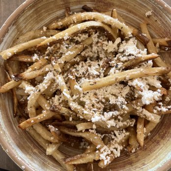 Kairos Mediterranean - Feta fries - Greek Near Me - Charleston, South Carolina Kairos Mediterranean - Feta fries - Greek Near Me - Charleston, South Carolina
