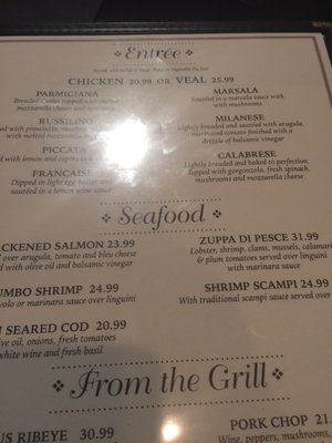 Menu photo 2 Nick & Johnny's Osteria Juno Beach, FL Menu photo 2 Nick & Johnny's Osteria Juno Beach, FL