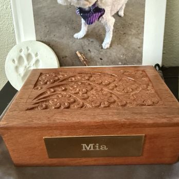 Mobile Pet Cremations - Ashes box - Pet Cremation Services Near Me
