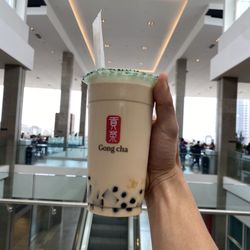 Gong Cha - 2j brown sugar oolong milk tea