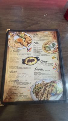 Menu photo 3 Mexican Cafe Comala Houston, TX