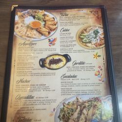 Mexican Cafe Comala - New menu